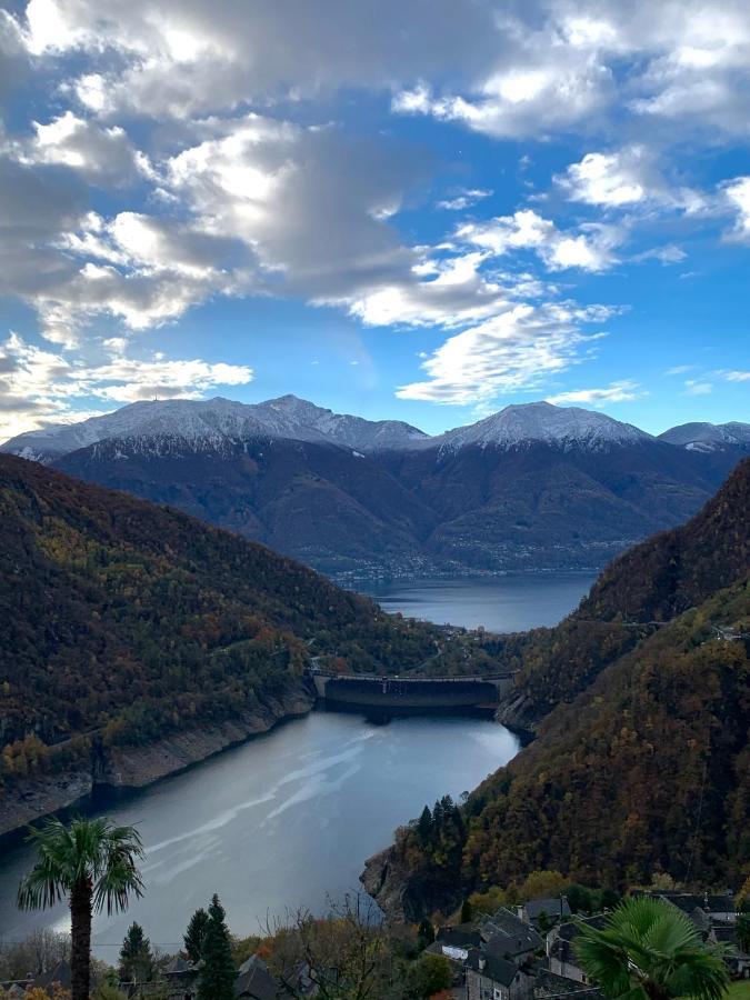 Ca Armonia Luminoso Apt Con Vista Panoramica Mergoscia Kültér fotó